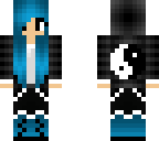 yin yang blue