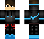 edit blue and red nike boy