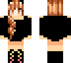 girl skin brown hair cat ears