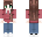 girl with a hoodie
