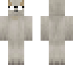 goat skin with glasses