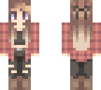 plaid girl