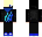 ethanmc blue flame hoodie