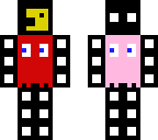 pacman and ghost