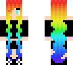 rainbow girl
