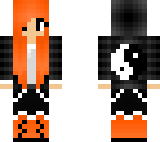 yin yang orange