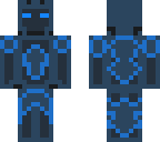 blue 3d knight