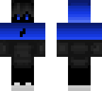 blue hoodie pvp tryharder