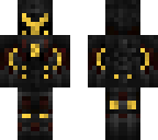 gold robot skin