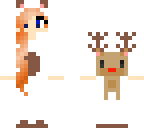 me in a reindeer pj
