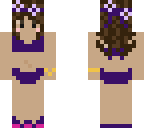 nike's purple boho bikini