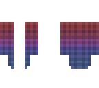 red to blue plaid