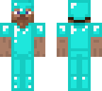 steve in diamond armor