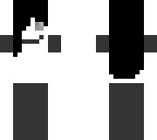 black and white