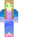blue and purple ombre dress