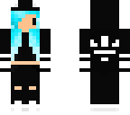 blue hair fox