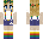 rainbow girl