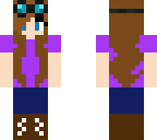 a girl trying to dantdm but doesnt look like him