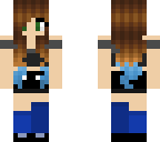 blue girl