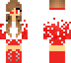 fire girl flaming not mine