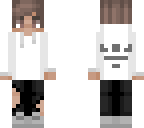 white hoodie boy