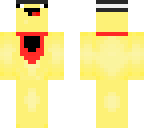 derp duck with bib