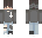 gray male twin