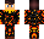 helmetless lava knight