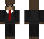 moose in suit