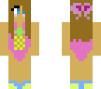 pineapple swimming costume