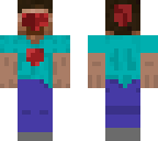 red cyborg steve