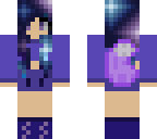Galaxy Wolf | Minecraft Skin