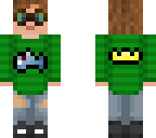 green nerd king shark front