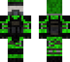 military gas solider