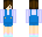 my skin with brown hair