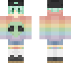 rainbow alien boy
