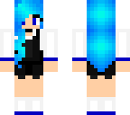 blue girl