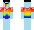 blue rainbow armor