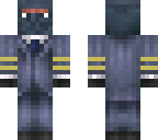 blue spy from tf2 with cozmetics