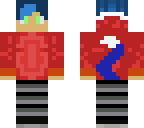 blue werewolf guy