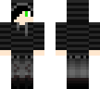 emo green eye