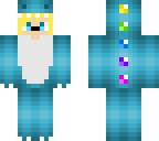 blue dino x