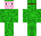 creeper with pig mask