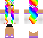 edit rainbow girl