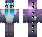 galaxy dino onsie girl