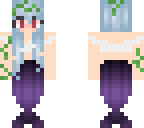 mermaid with vines