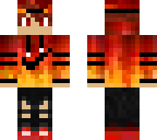 on fire