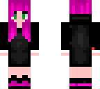 pink hair girl
