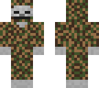 skeleton in camo