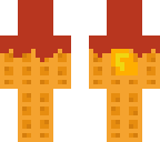 waffle with syrup